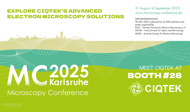 CIQTEK esporrà alla conferenza sulla microscopia MC2025 a Karlsruhe, Germania