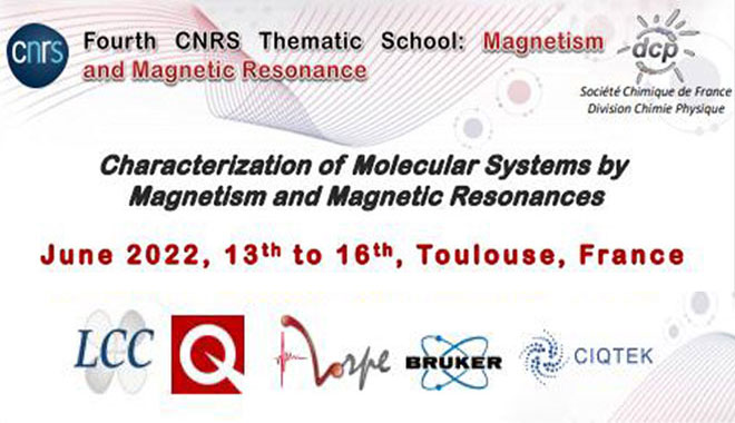 CIQTEK sponsorizzerà la scuola tematica CNRS 2022 (magnetismo e risonanze magnetiche) a Tolosa, Francia