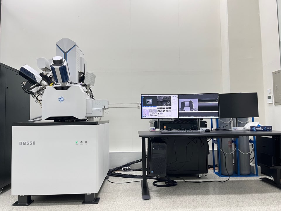 CIQTEK DB550 FIB-SEM installato presso il CLARE Science Research Institute, Corea del Sud