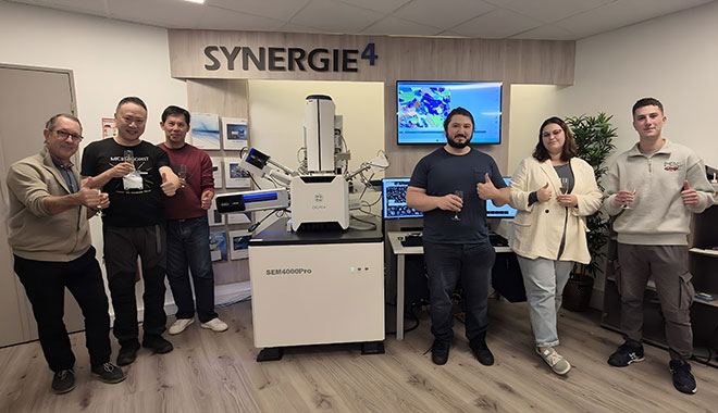 CIQTEK FESEM SEM4000Pro Installed at SYNERGIE4 Showroom — A New Step in Europe