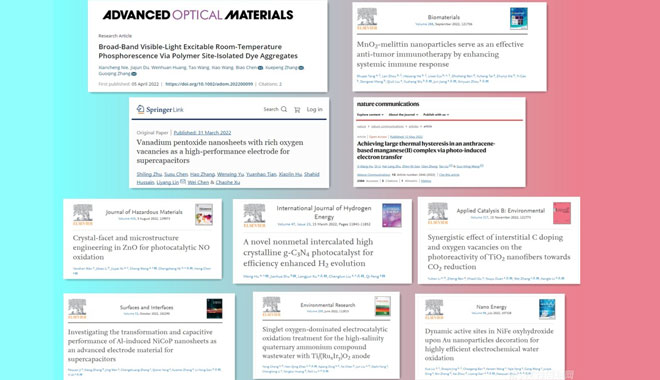 La spettroscopia EPR CIQTEK contribuisce alle pubblicazioni scientifiche per gli utenti della ricerca