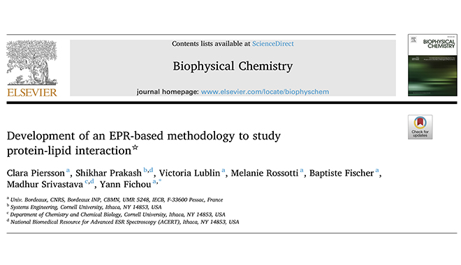CIQTEK EPR200M consente la ricerca sulla membrana tau sottoposta a revisione paritaria presso l'Università di Bordeaux, Francia